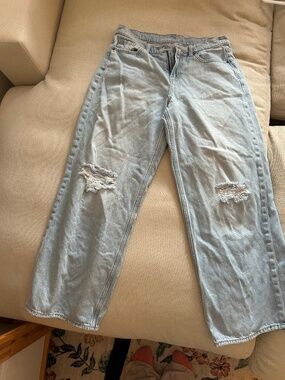 Wide leg jeans